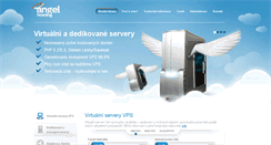 Desktop Screenshot of angel-hosting.cz